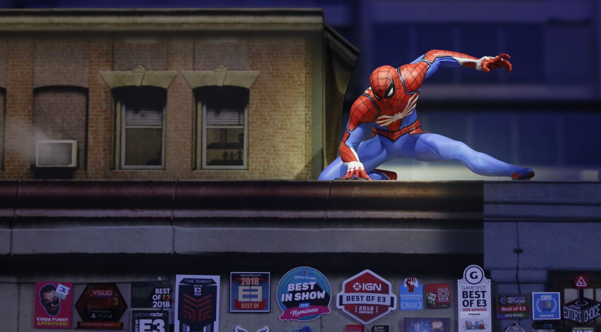 Spider-Man-Stand auf der E3