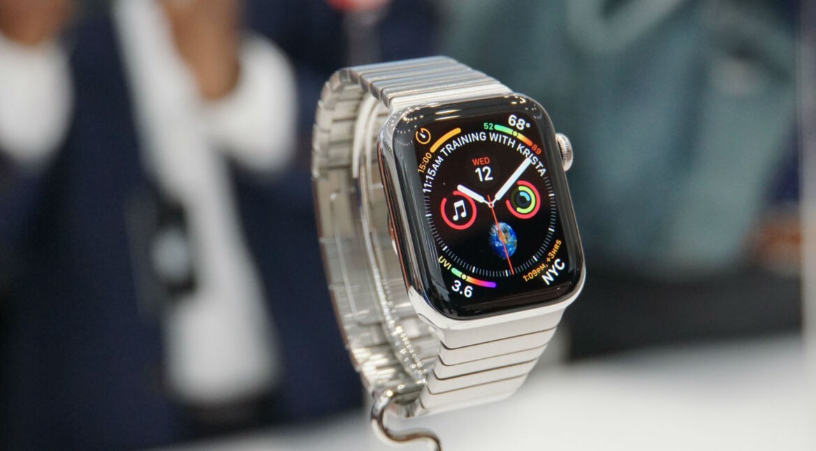 Die neue Apple Watch wird präsentiert.