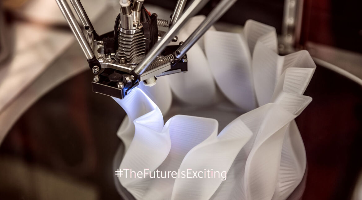 The Future Is Exciting 3D-Druck