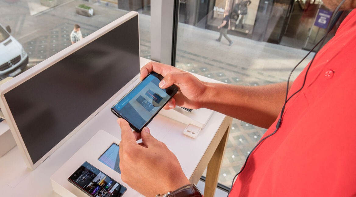 Lass Dich per Videoanruf im Vodafone-Shop beraten