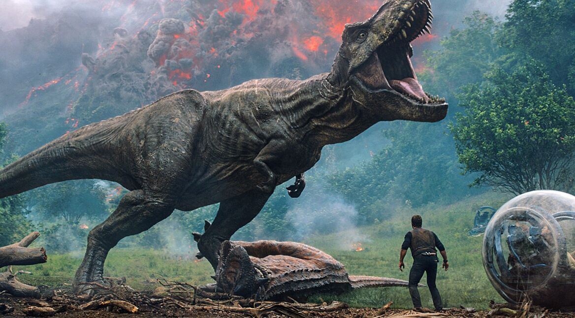 T-Rex im Film Jurassic World: Das gefallene Königreich