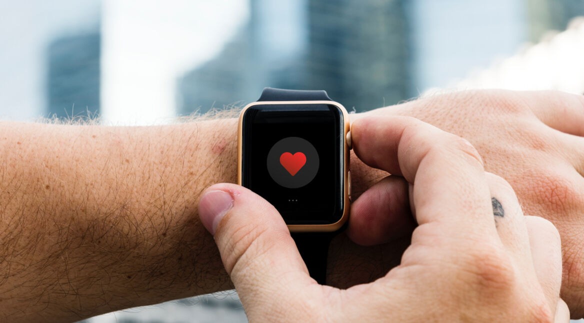 apple watch mit herz