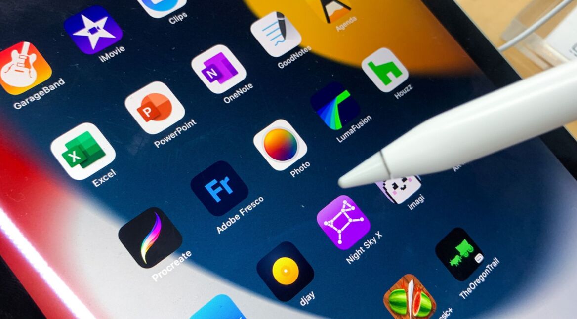Apple Pencil auf iPad nutzen
