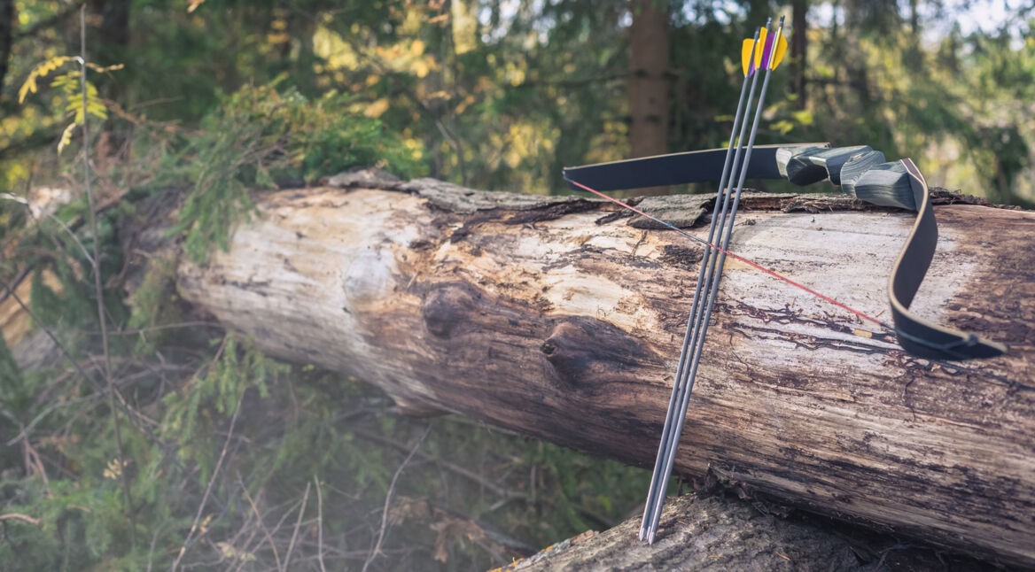 Im-Wald-mit-Pfeil-und-Bogen
