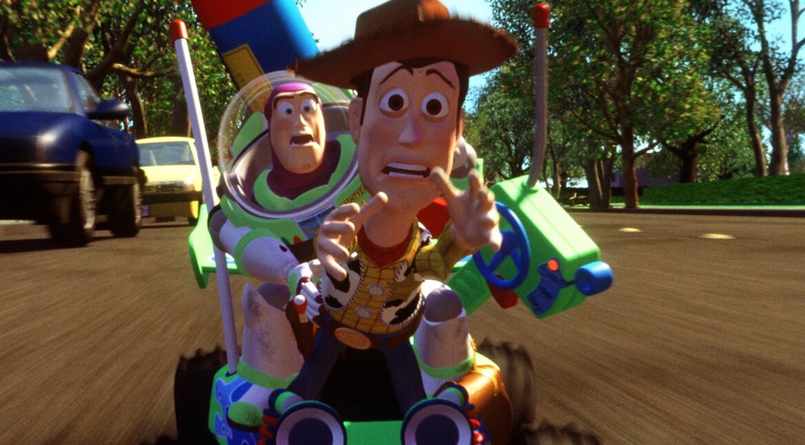 Woody und Buzz Lightyear