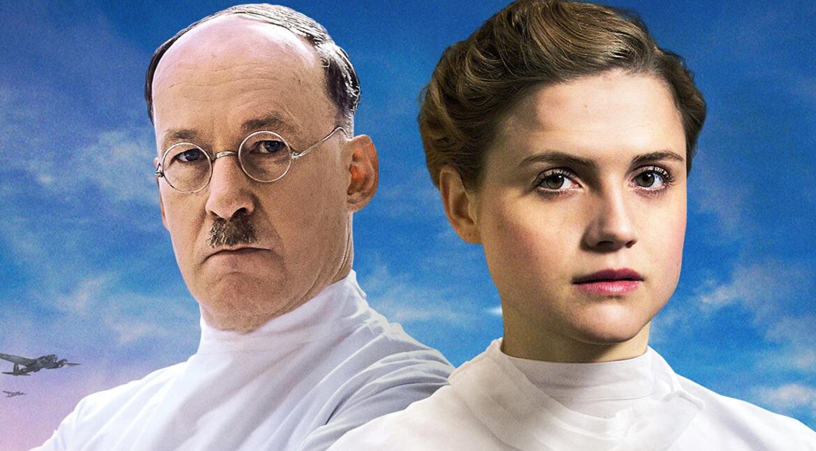 Das Bild zeigt die beiden Hauptdarsteller der historischen Krankenhausserie Charité Staffel 2