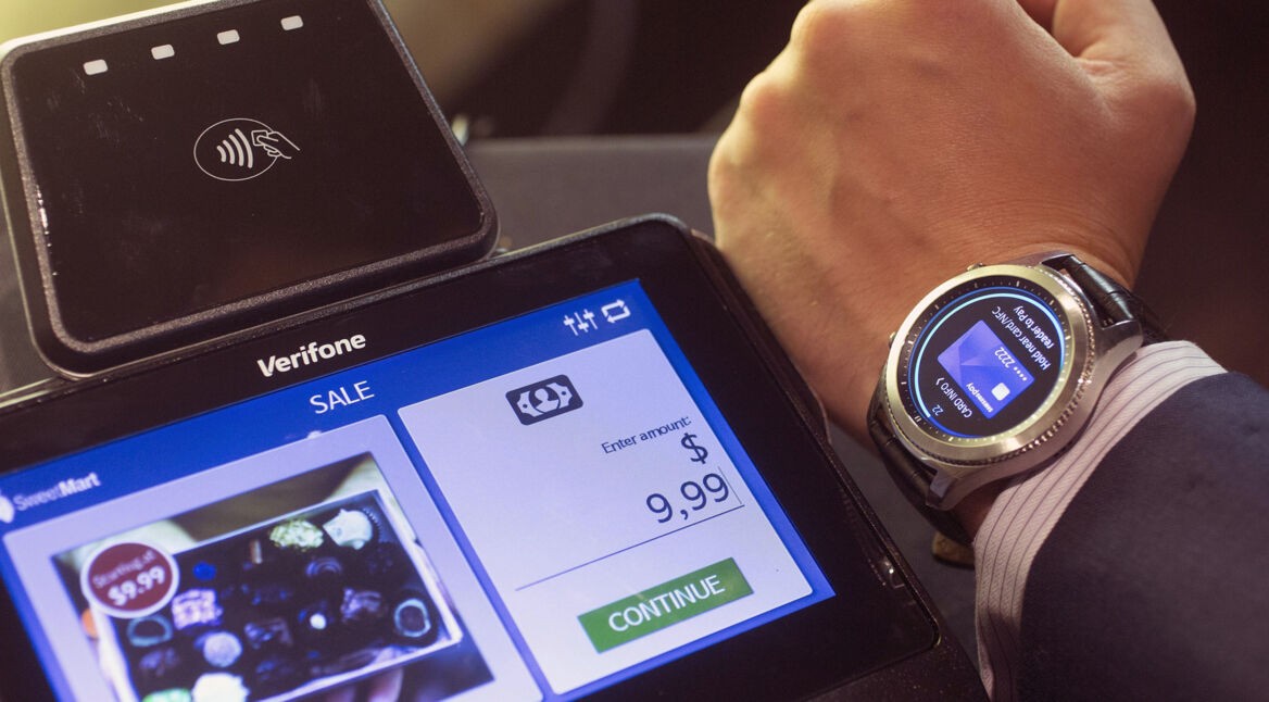 Bezahlen mitr Smartwatch