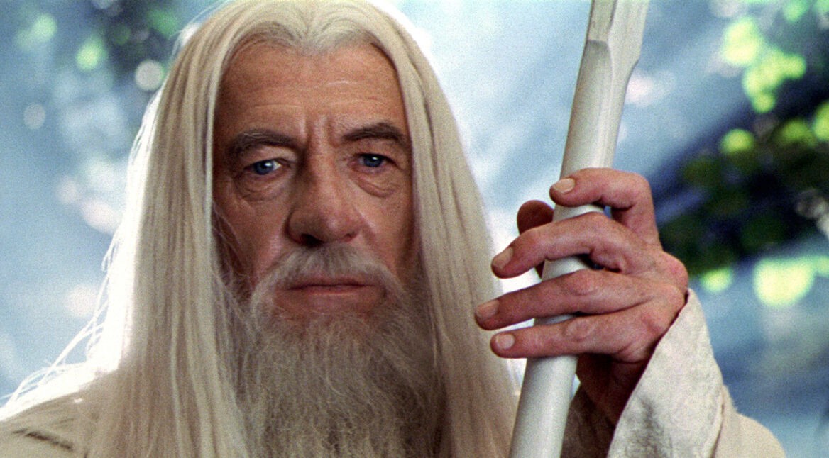 Ian McKellen als Gandalf der Weiße