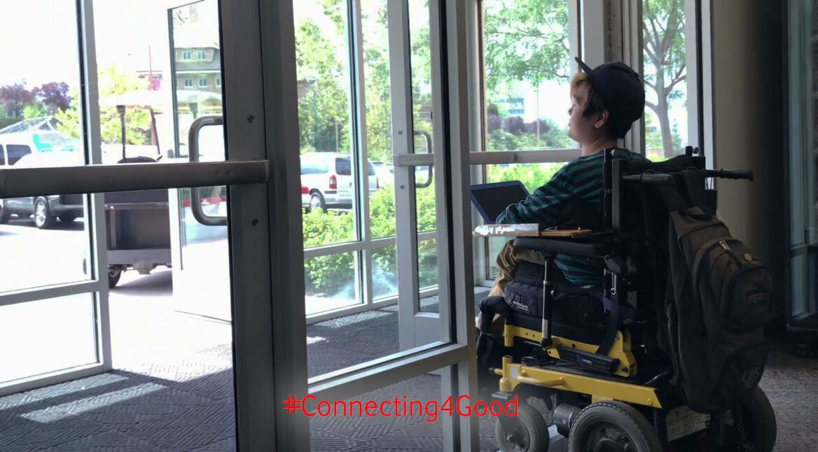 Portal Entryways, der smarte Türöffner für Rollstuhlfahrer