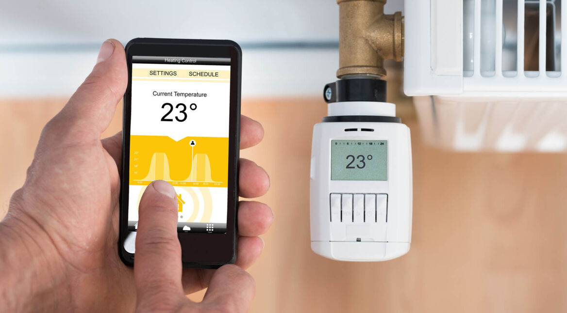 Smart-Heizungs-App