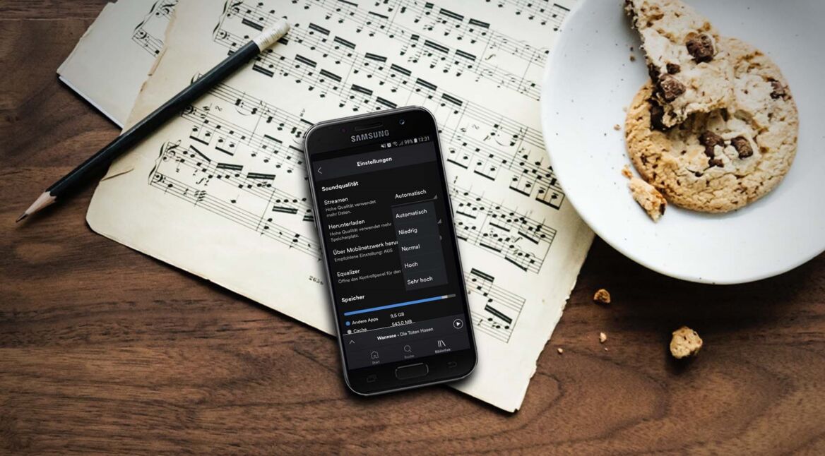 Spotify-Qualität