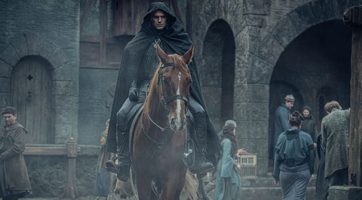 Henry Cavill als der Hexer in der Netflix-Serie „The Witcher”.