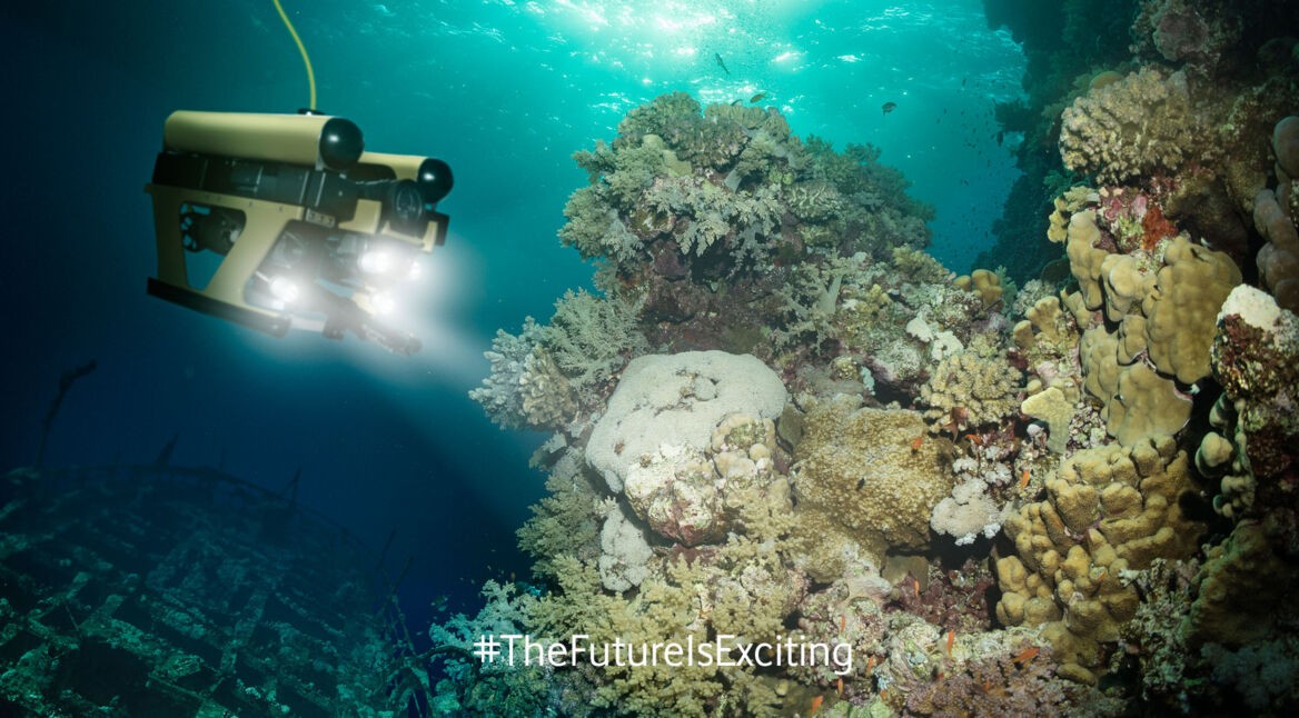 Roboter sucht nach der Medizin der Zukunft in unseren Ozeanen