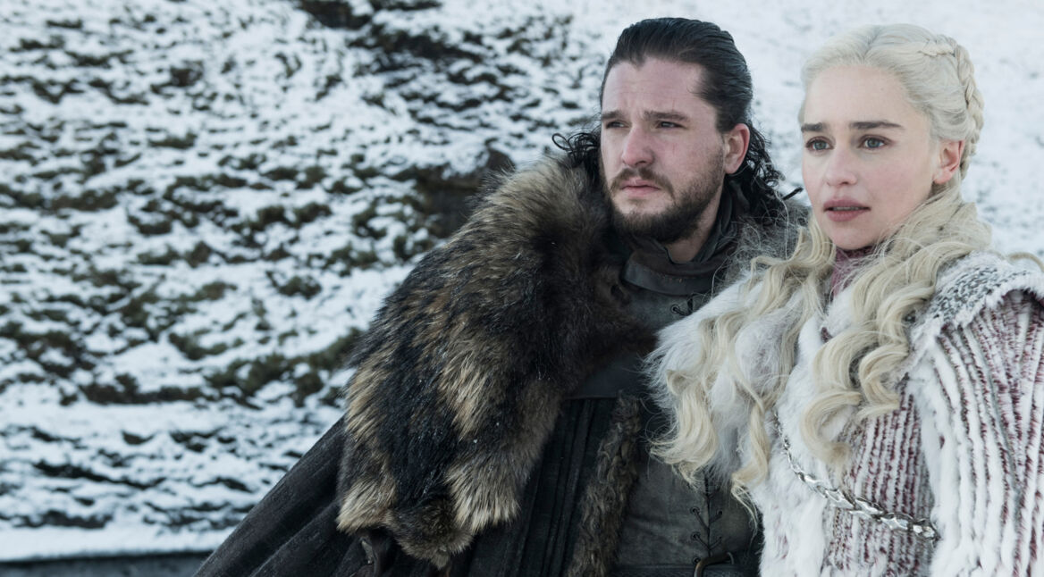 Jon und Daenerys in Game of Thrones