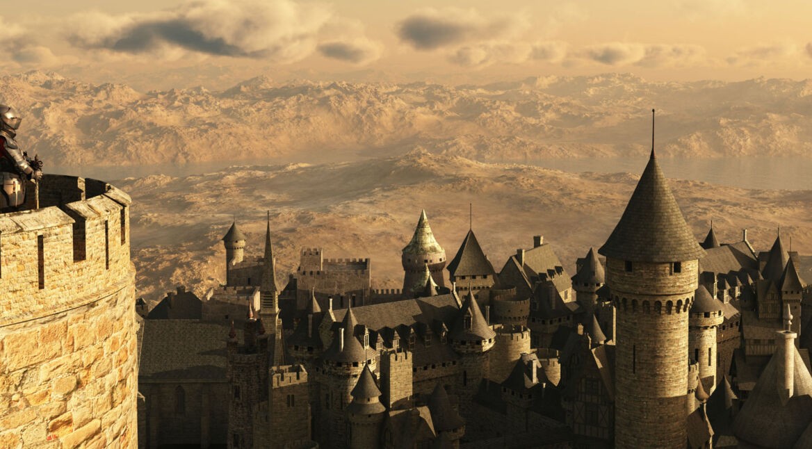 Eine Burg wie in „Game of Thrones“.