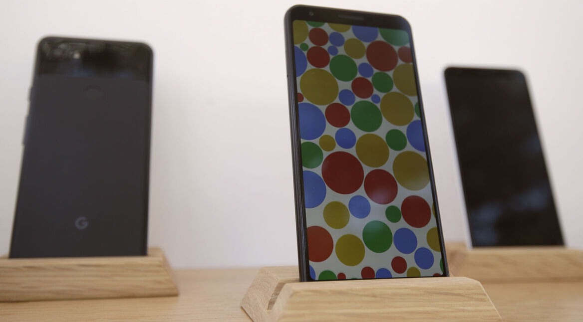 Das Google Pixel 3a wird präsentiert.