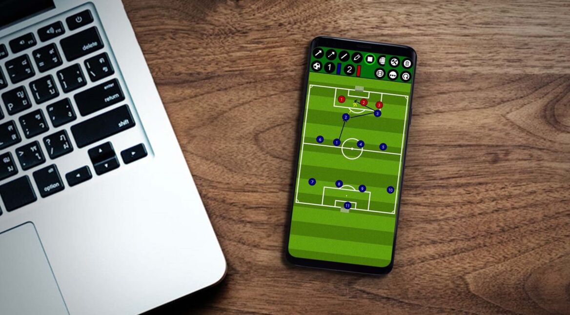 Fußball-Taktik-App