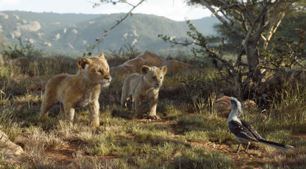 Szenenbild aus der „König der Löwen”-Neuverfilmung.