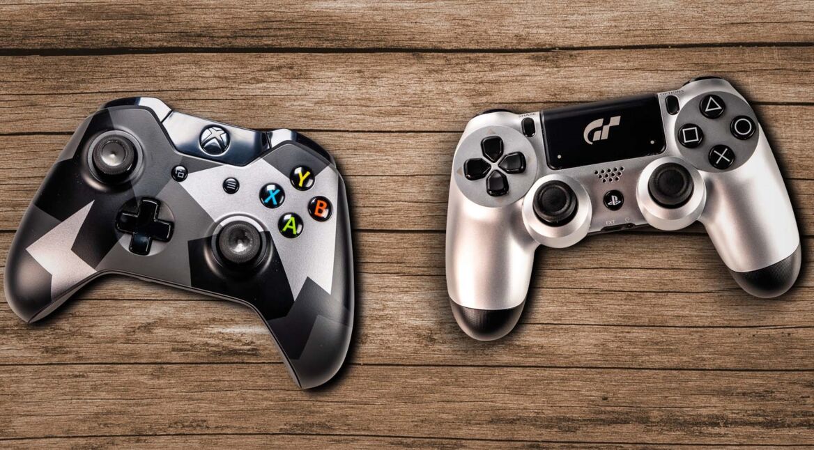 PS4 und Xbox-Controller