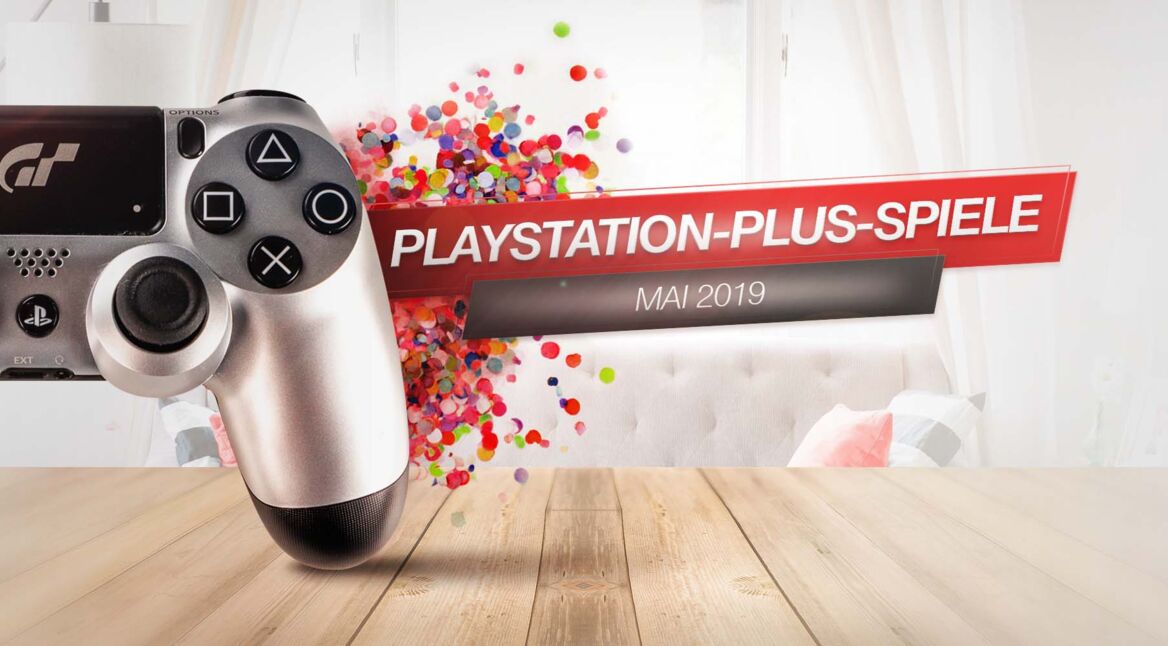 Ankündigung für die PS-Plus-Spiele für Mai 2019