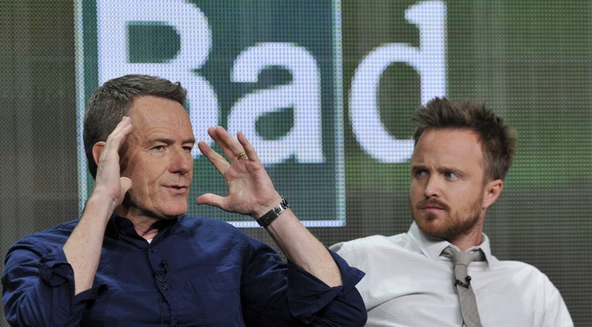Bryan Cranston und Aaron Paul
