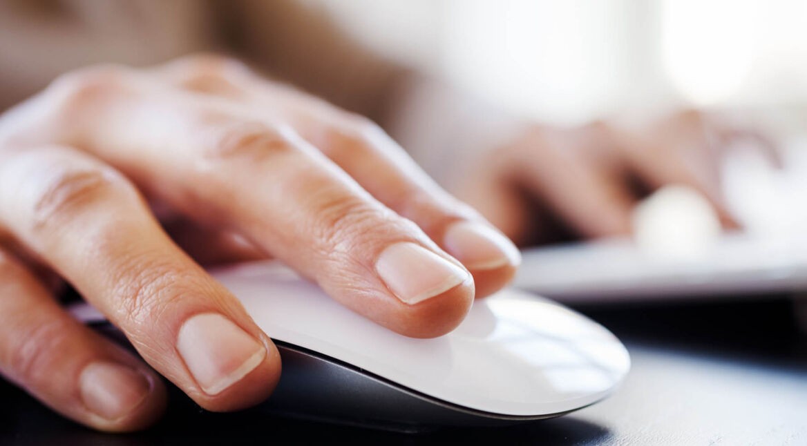 Maus und Tastatur bedienen.