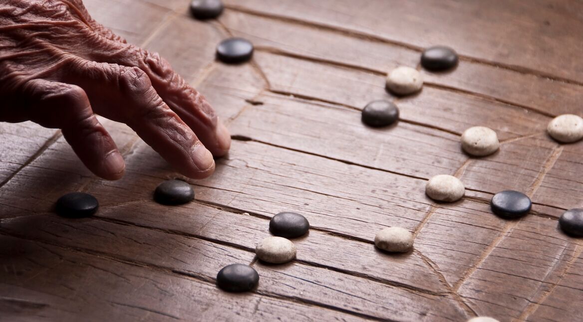 Mühle als Brettspiel