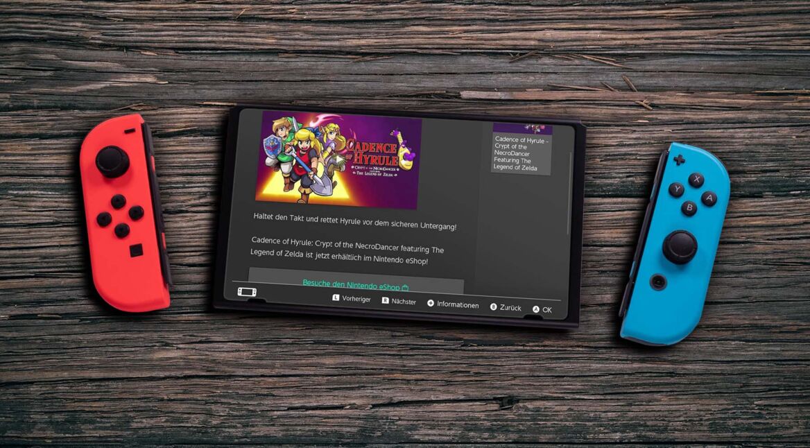 Cadence of Hyrule auf der Switch