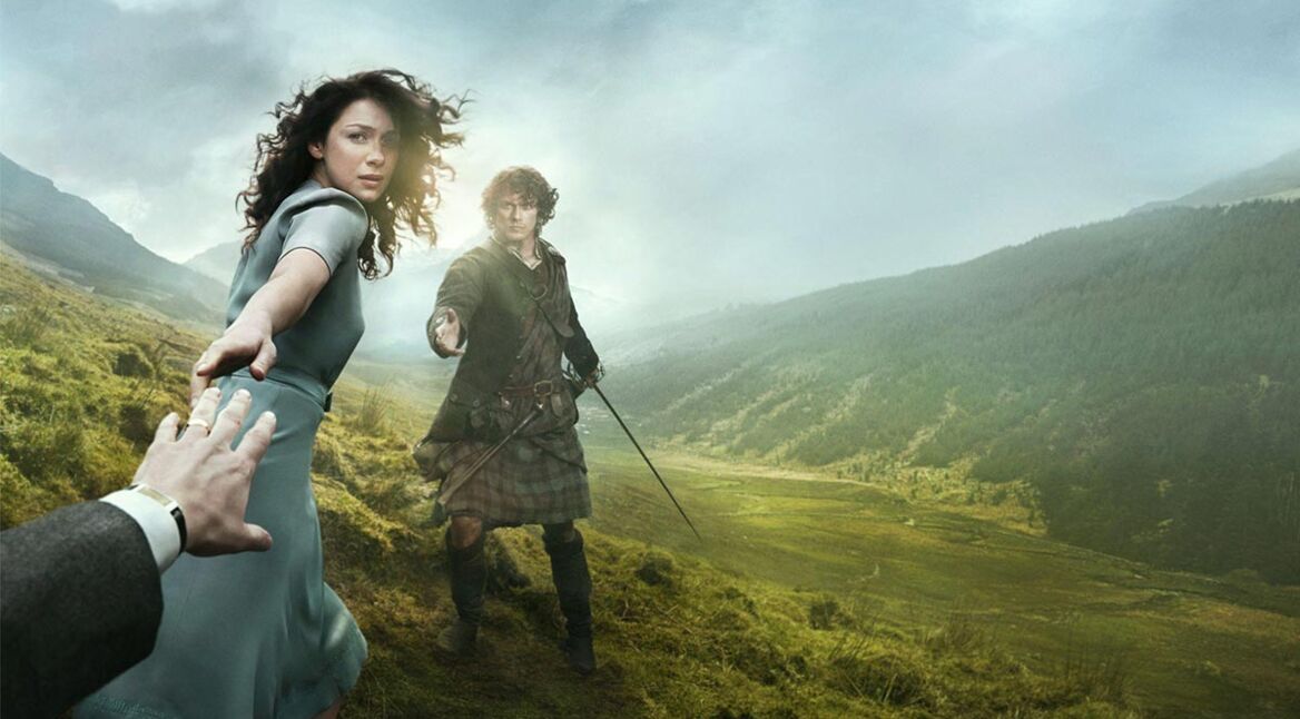Caitriona Balfe als Claire Fraser in Outlander