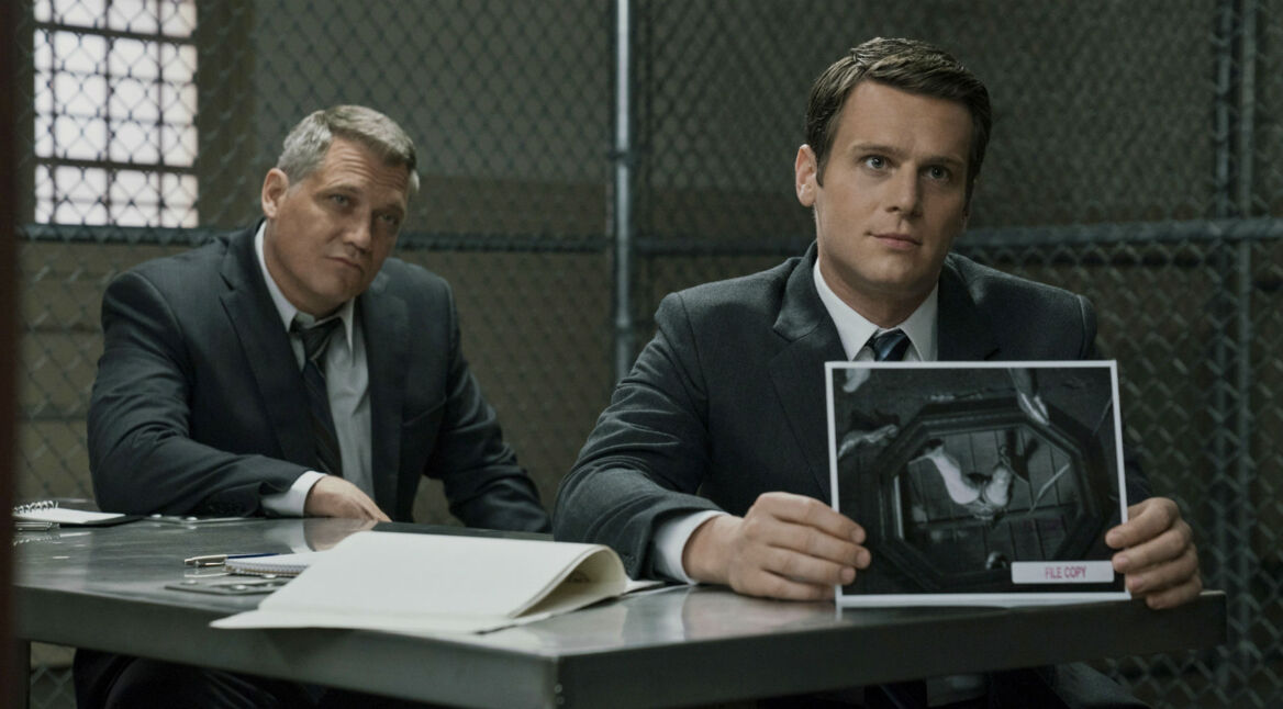 Szenenbild aus Staffel 1 der Netflix-Serie „Mindhunter”.