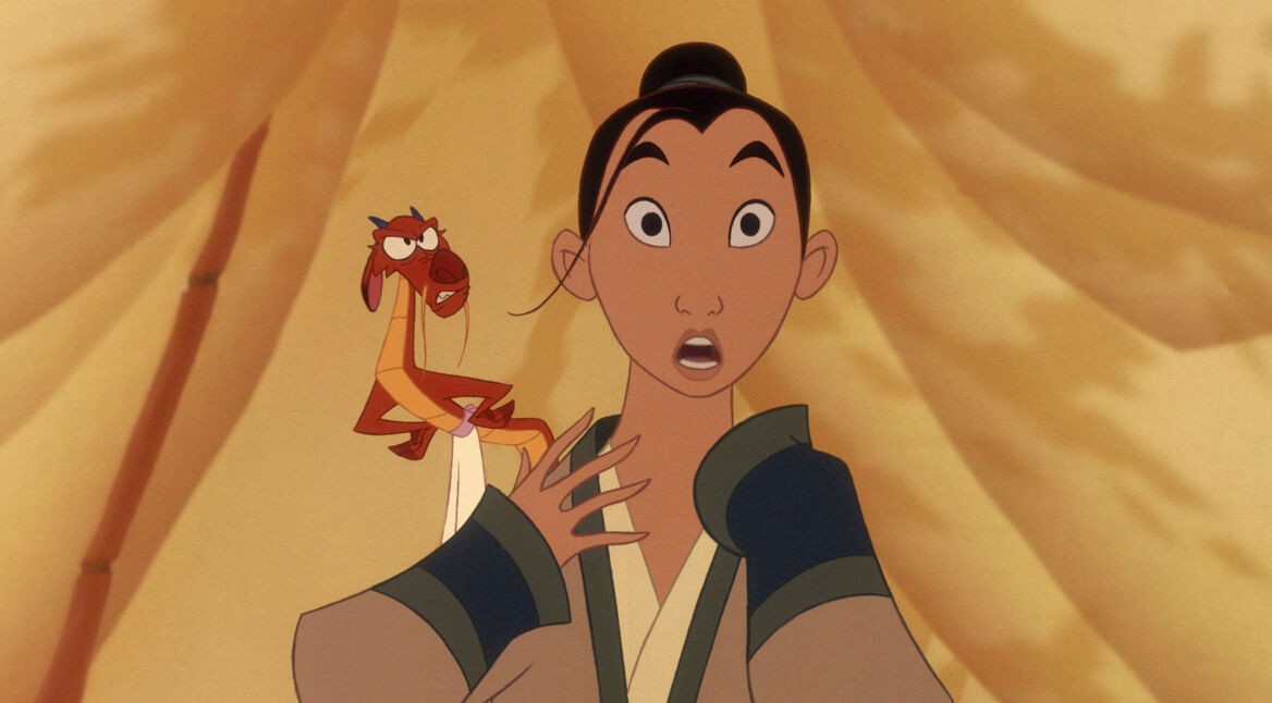 Szenenbild aus dem Disney-Zeichentrickklassiker „Mulan”.