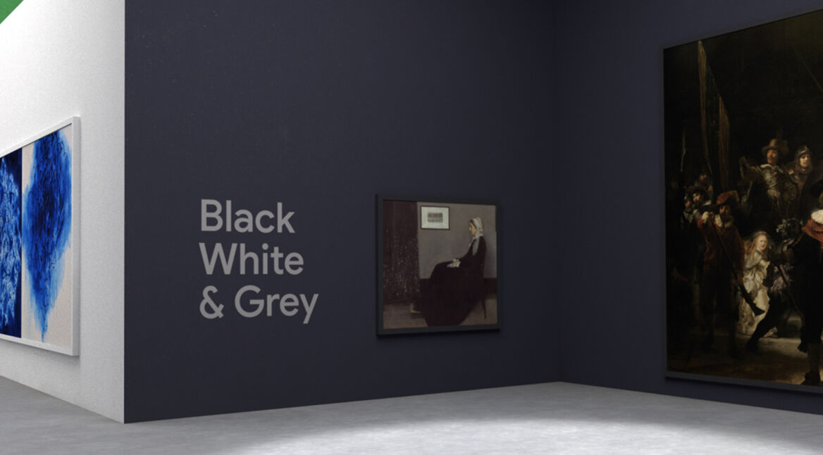 In Goolges neuer AR-Gallery „The Art of Color“ entdeckst Du internationale Kunstwerke nach Farbe sortiert. Foto: Google LLC