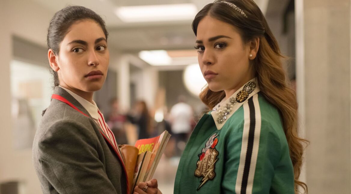 Szenenbild aus der Netflix-Serie ”Élite”.