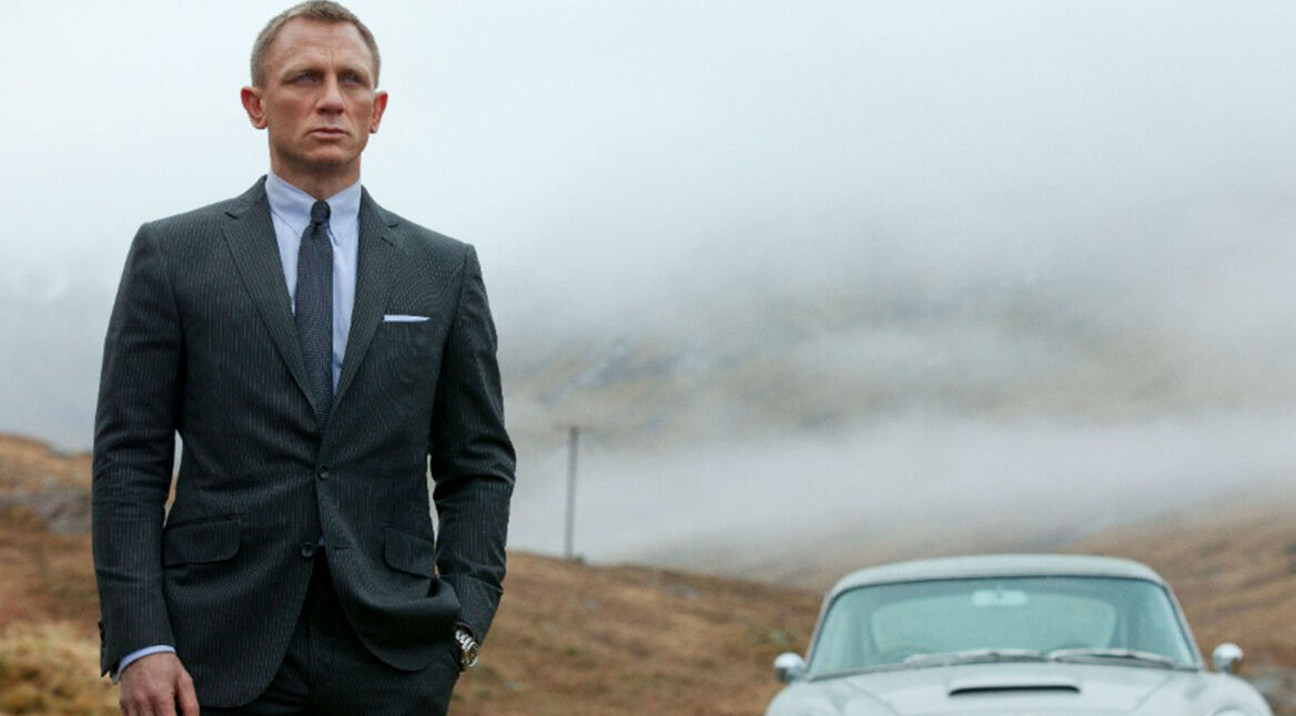 Szenenbild mit Daniel Craig als 007 in „James Bond: Skyfall”.
