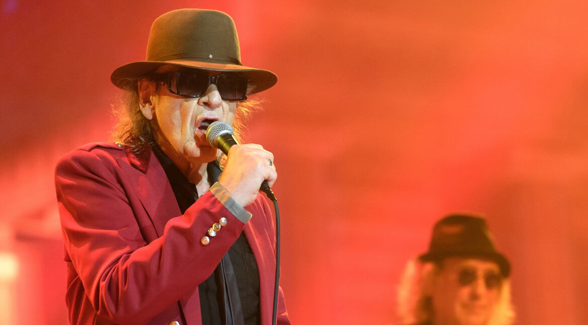 Udo Lindenberg auf der Bühne.