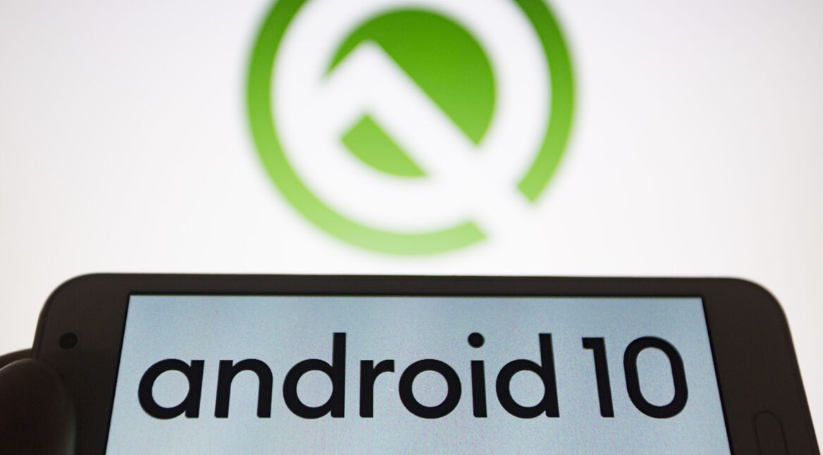 Ein Google Pixel mit Android 10