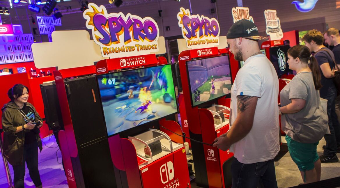 Spyro Reignited Trilogy mit der Nintendo Switch zocken.