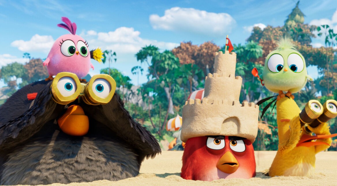 Filmscreenshot aus Angry Birds 2: Film-Fortsetzung des Mobile-Games