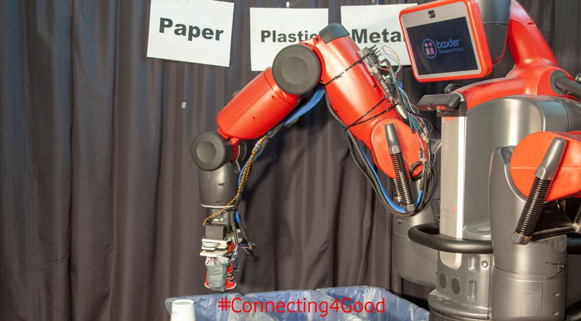 Connecting4Good - Müll-Roboter Rocycle trennt Abfall