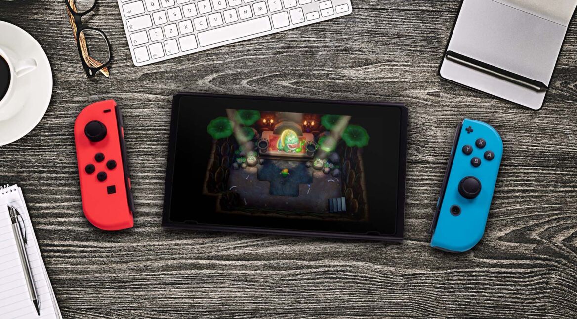 An der Nintendo Switch in The Legend of Zelda: Link's Awakening den Krötenrap lernen.