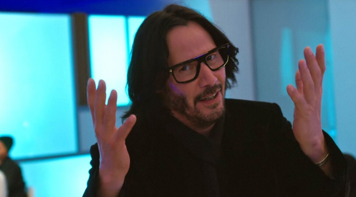 Keanu Reeves in der Netflix-Komödie „Always Be My Maybe”.