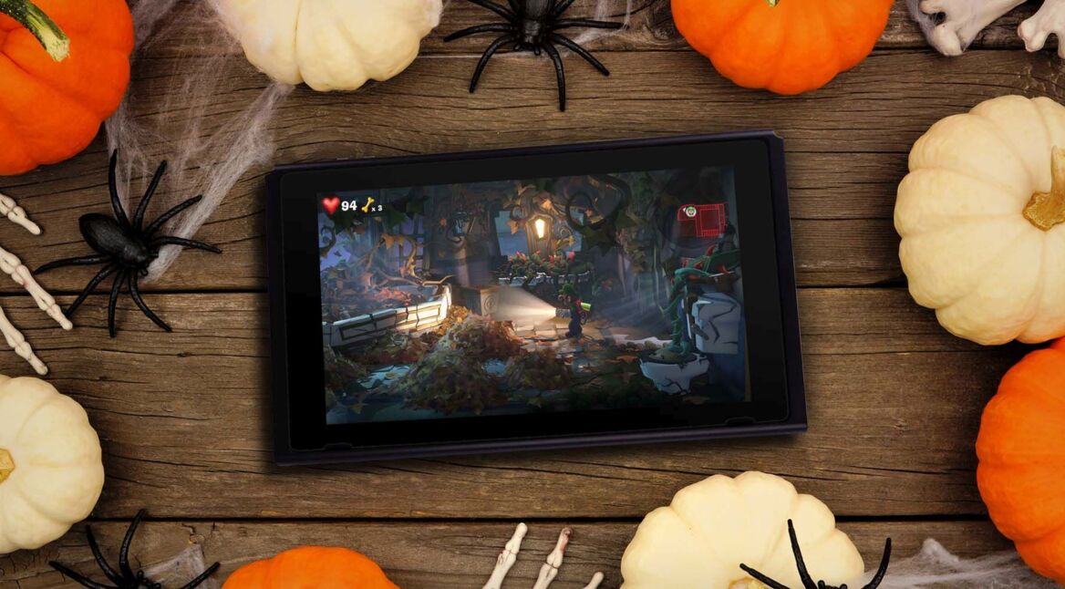 Luigi's Mansion 3 an der Nintendo Switch spielen.