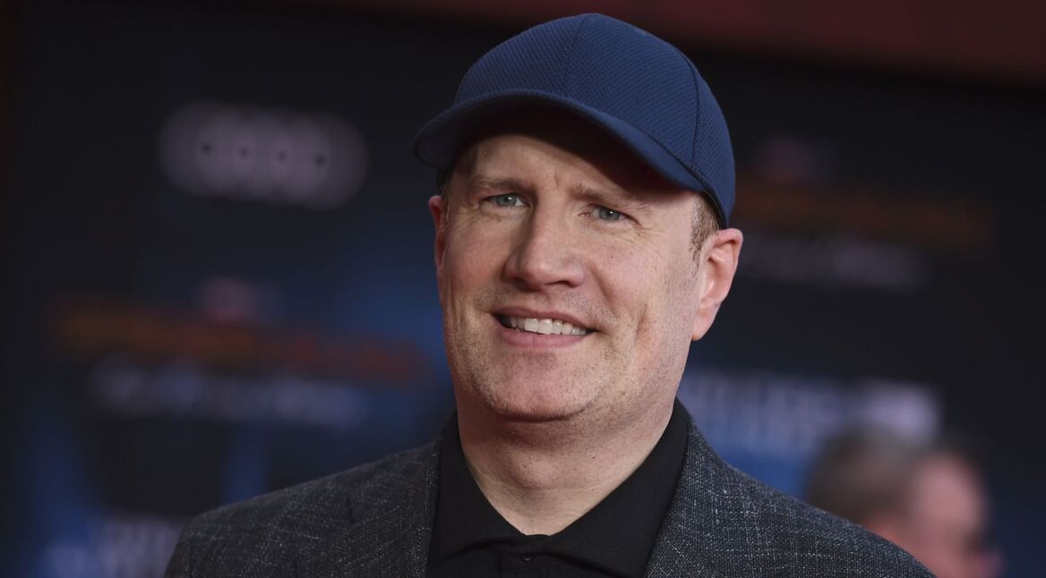 Marvel-Studios-Chef Kevin Feige bei der Premiere von „Spider-Man: Far From Home”.