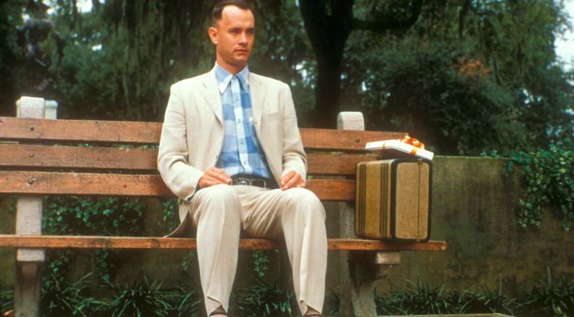 Tom Hanks in dem Film „Forrest Gump”.