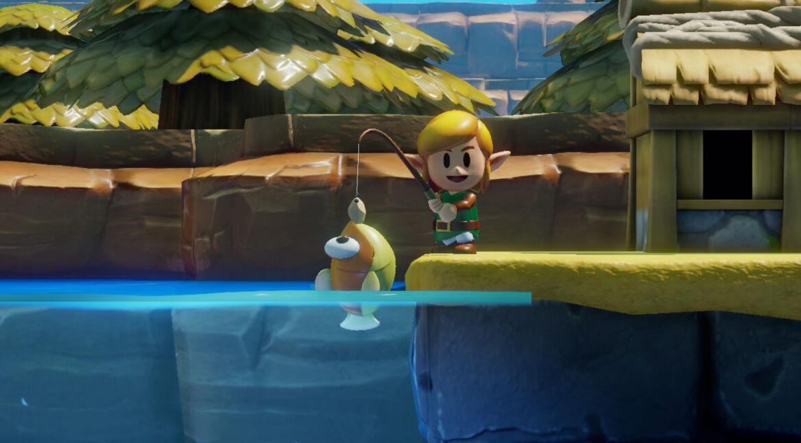 Legehd of Zelda Link's awakening Screenshot