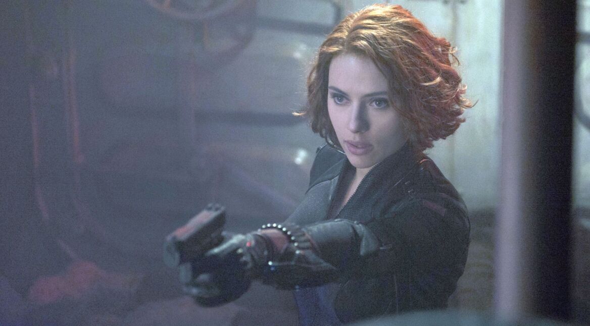 Black Widow im MCU-Film „Avengers: Age of Ultron”.