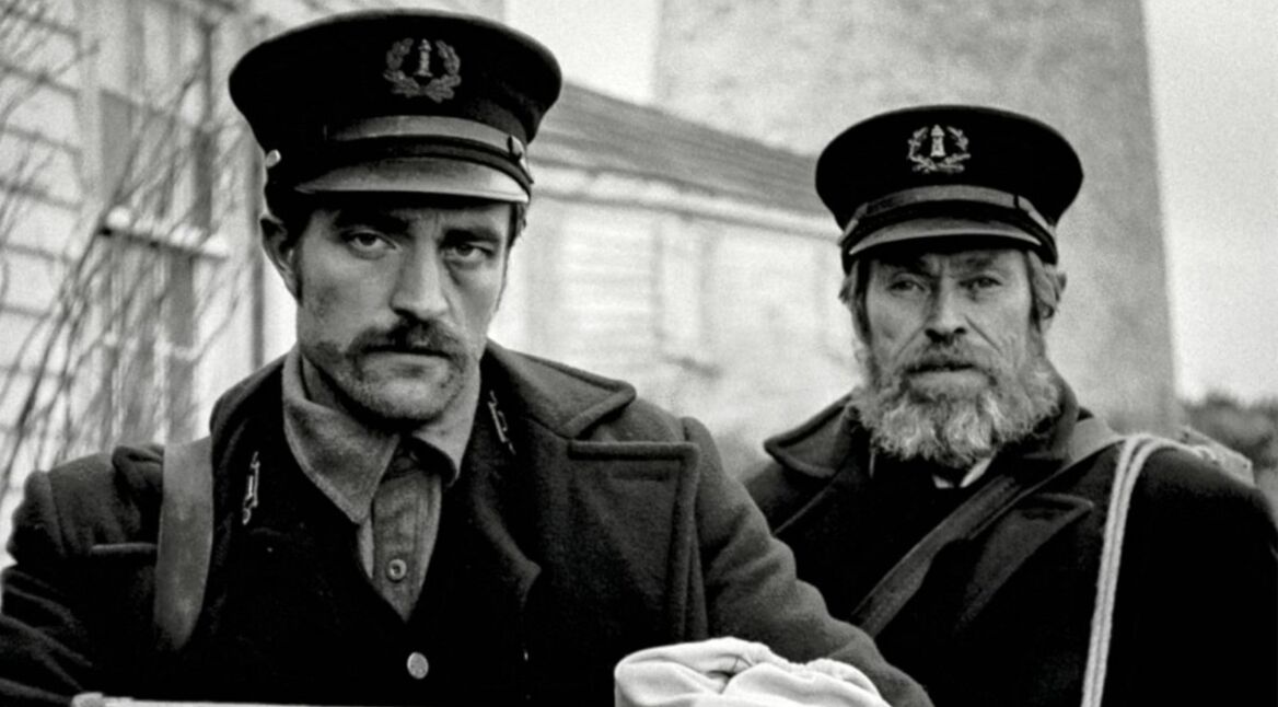 Robert Pattinson und Willem Dafoe in Der Leuchtturm