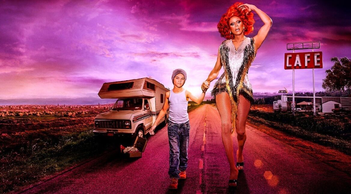 Izzy Gaspersz und RuPaul in AJ and the Queen