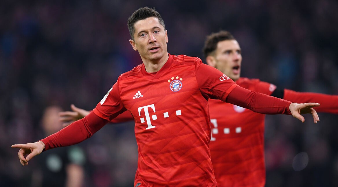 Robert Lewandowski vom FC Bayern