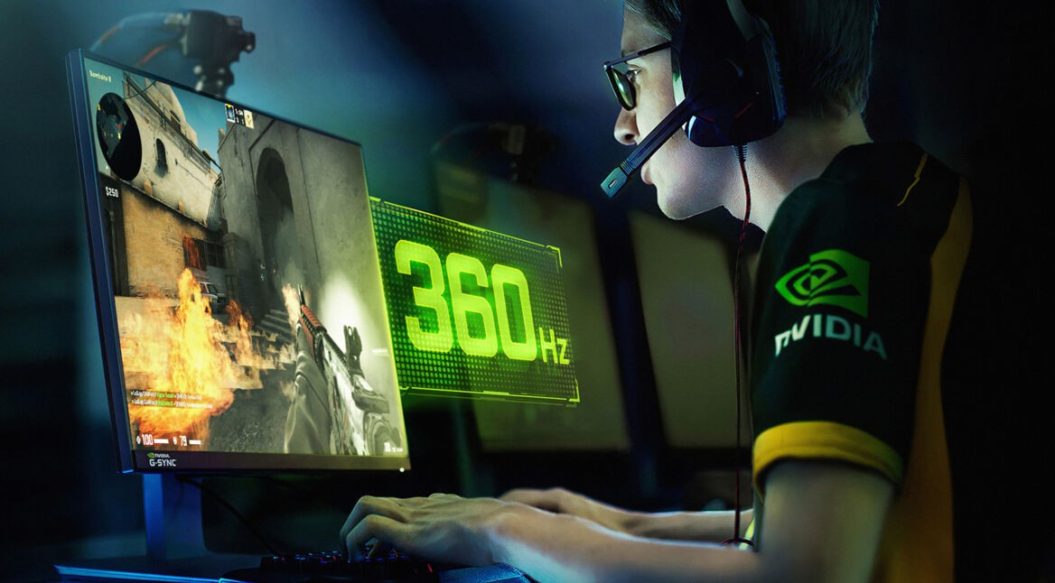 Asus und Nvidia stellen ersten Esport-Monitor mit 360 Hz vor